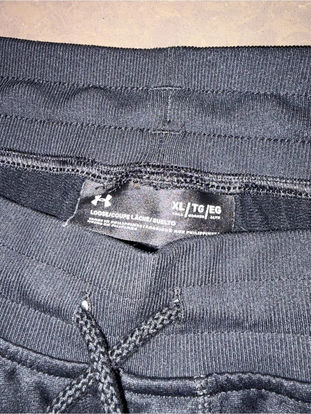 Under Armour Black Men’s Athletic Joggers with Zippered Pockets - Picture 4 of 4